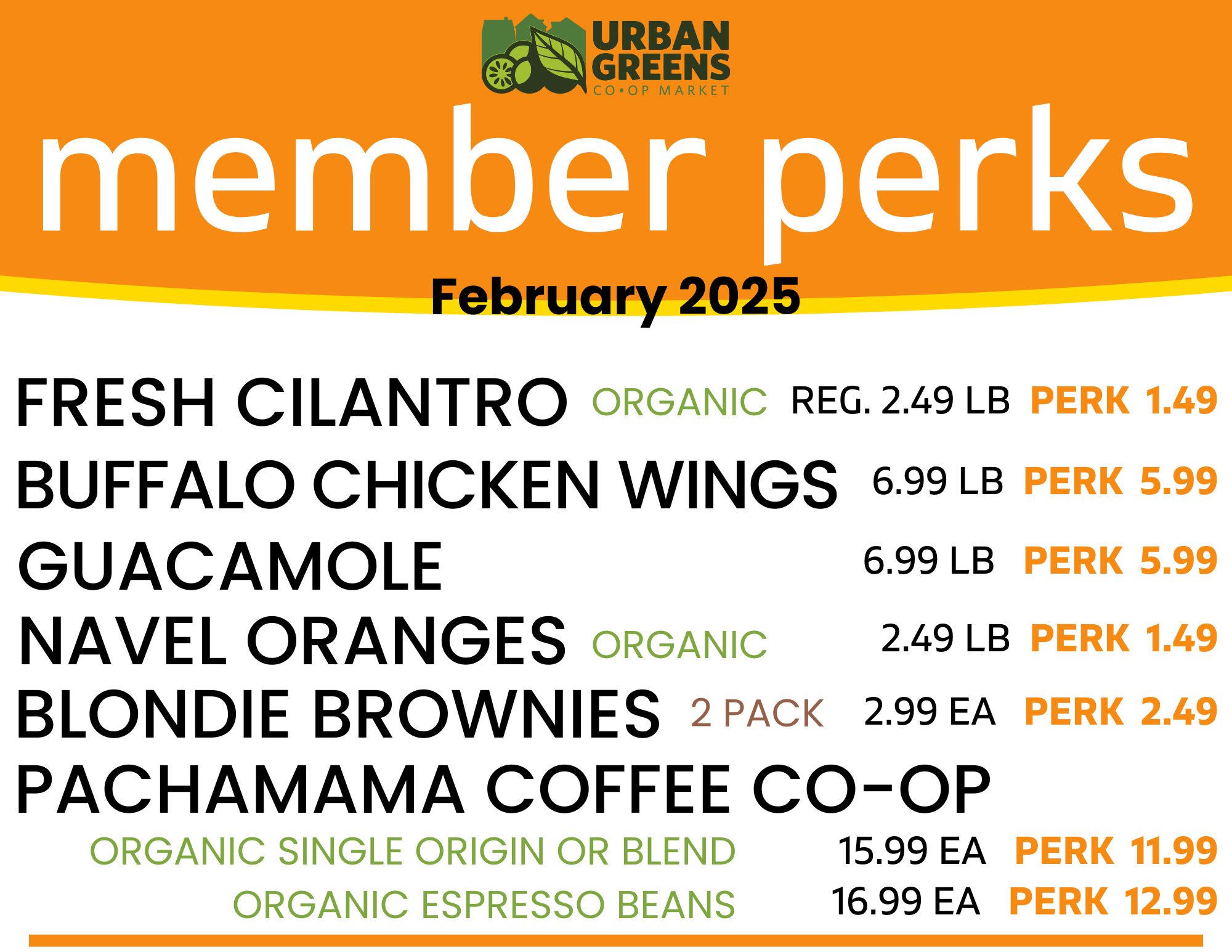 February Member Perks