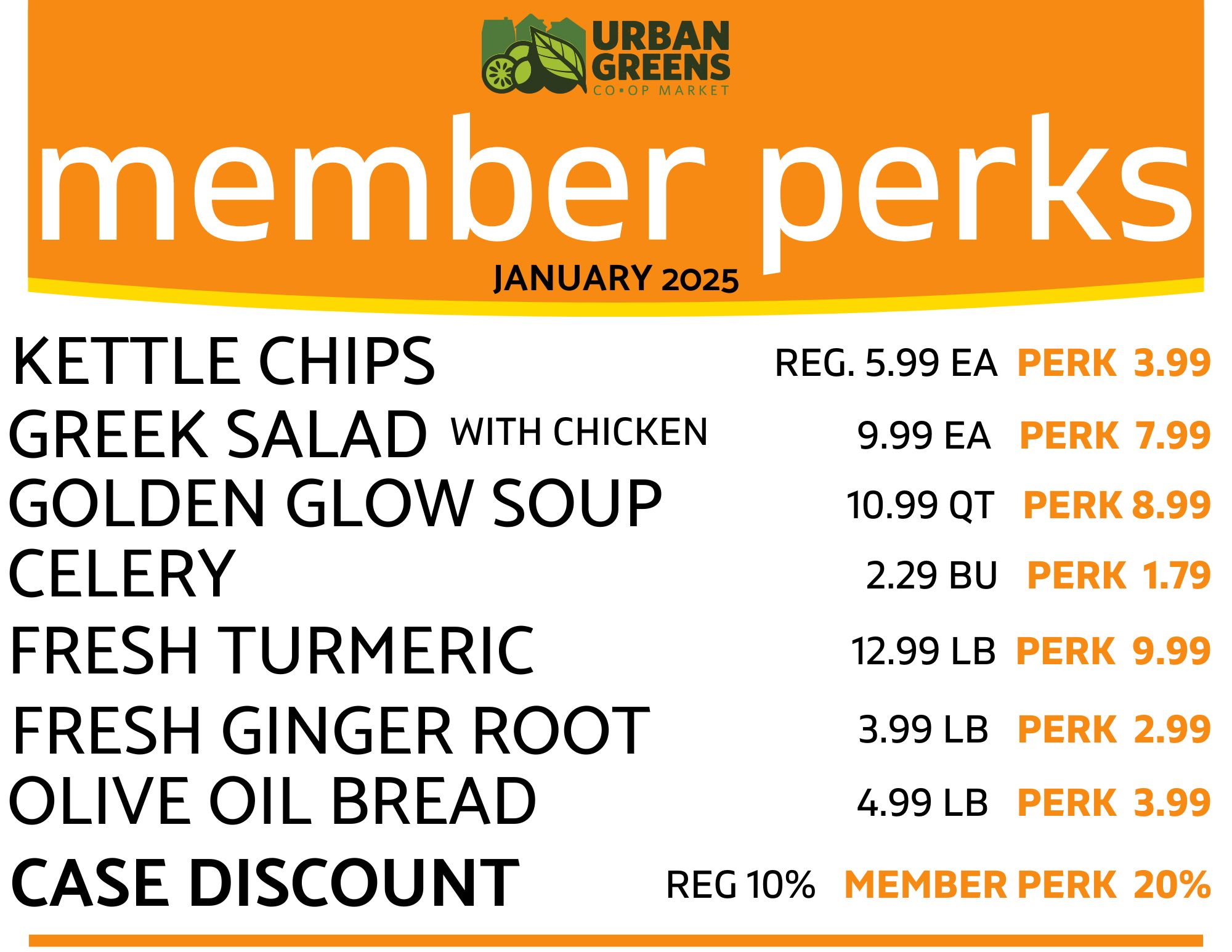 January Member Perks