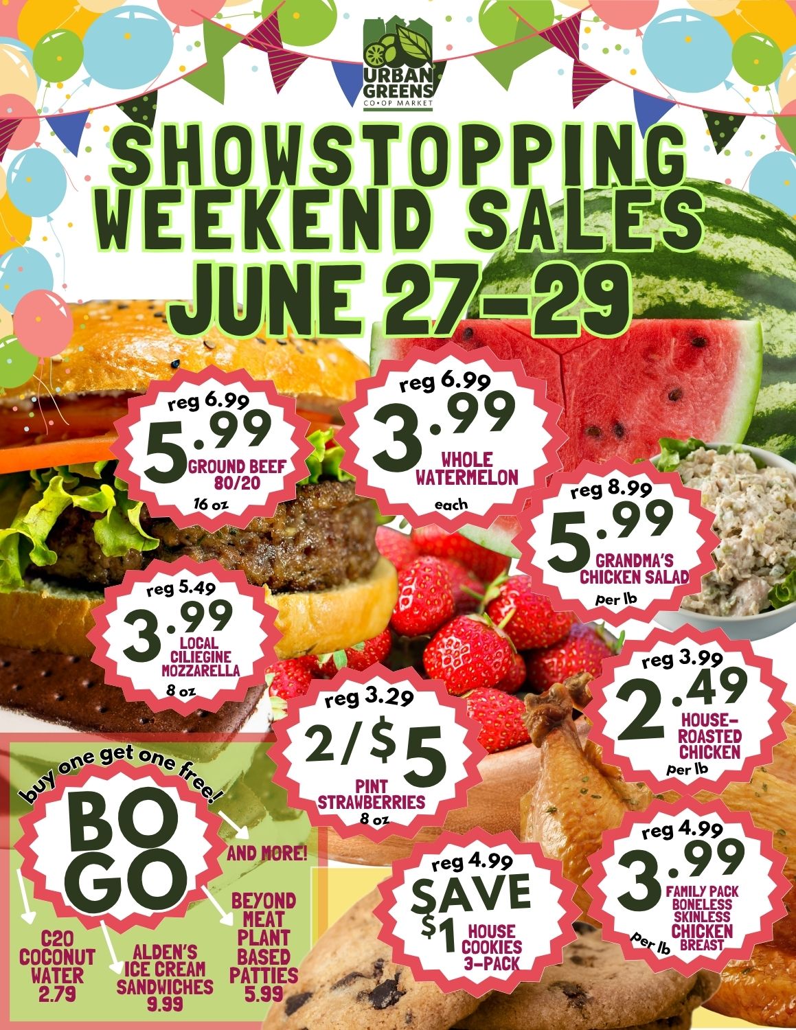 Showstopper sales Showstopper sales all weekend June 27-29