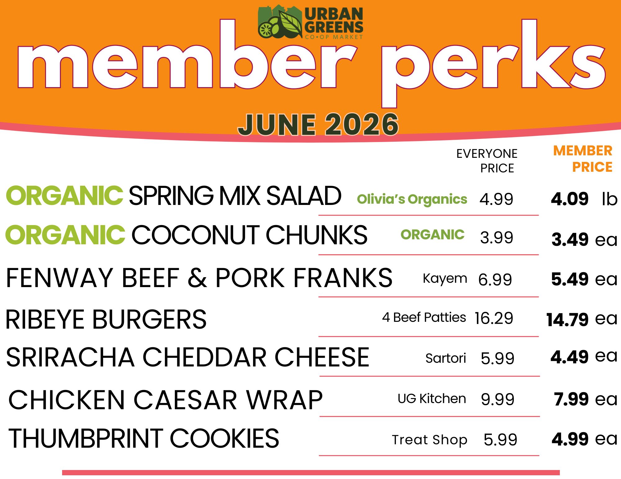 June Member Perks